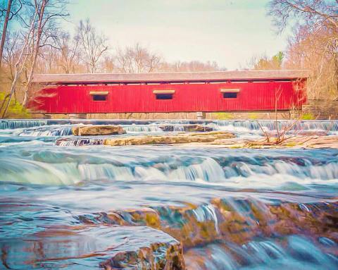 Most People Don't Know That This County In Indiana Is The Covered Bridge Capital Of The World