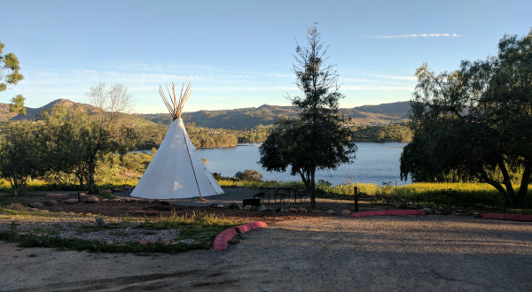Spend The Night In A Teepee At This Unique Campground In Southern California