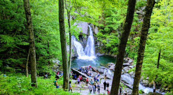 Stare At The Beauty Of Bash Bish Falls, Massachusetts’s Tallest Waterfall