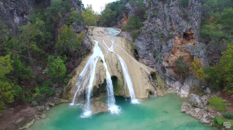 This Mesmerizing Drone Footage Takes You High Above These Oklahoma Waterfalls Like Never Before