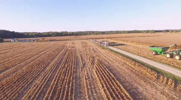This Mesmerizing Drone Footage Takes You High Above The Indiana Countryside Like Never Before