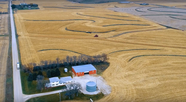 This Mesmerizing Drone Footage Takes You High Above The Iowa Countryside Like Never Before