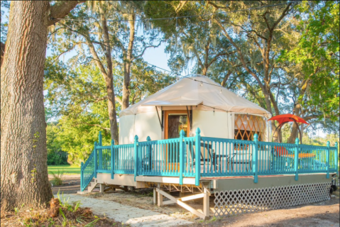 Stay In This Unparalleled Florida Yurt For A Night Of Pure Magic