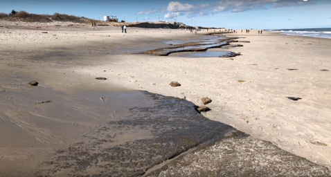 This Gorgeous Massachusetts Beach Reveals A Slice Of History When The Tide Goes Out