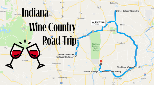 Experience The Best Of Indiana Wine Country With This Awesome One Day Trip