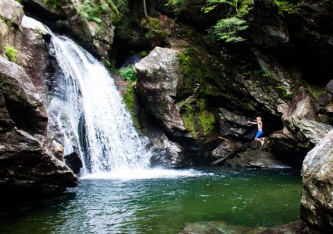 You’ll Want To Spend All Day At This Waterfall-Fed Pool In Vermont