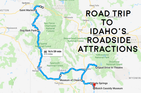 Take This Quirky Road Trip To Visit Idaho’s Most Unique Roadside Attractions