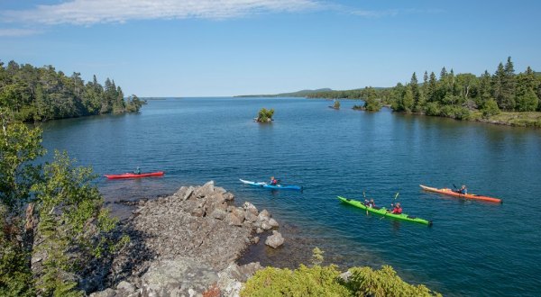 Take This Fascinating Michigan Kayak Tour For A Real Summer Adventure