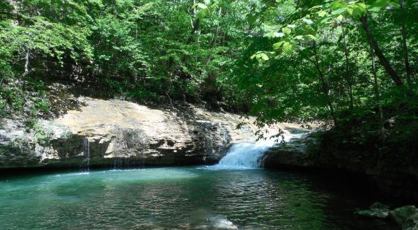 You’ll Want To Spend All Day At This Waterfall-Fed Pool In Alabama