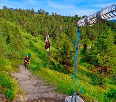 Everyone Should Take This Zip Line Tour Over One Of The Most Breathtaking Places In Idaho