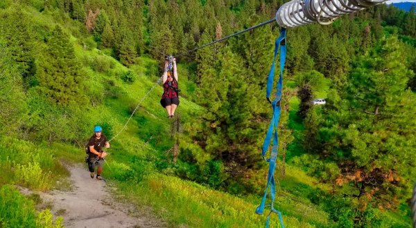Everyone Should Take This Zip Line Tour Over One Of The Most Breathtaking Places In Idaho