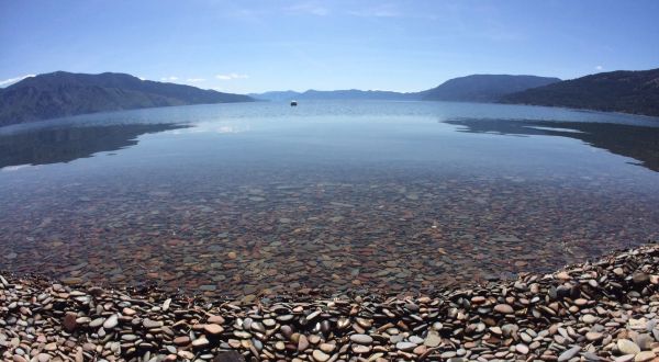 This Remote Pebble Beach In Idaho Is The Perfect Escape From It All