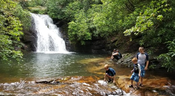 You’ll Want To Spend All Day At This Waterfall-Fed Pool In Georgia