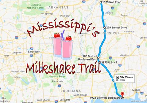 Follow This Mississippi Milkshake Trail For The Ultimate Summer Day Trip
