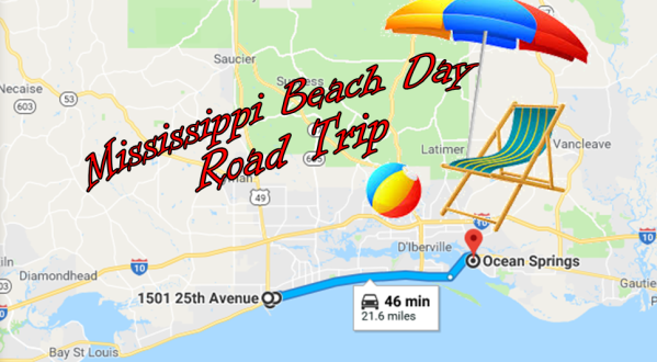 This Road Trip Will Give You The Best Mississippi Beach Day You’ve Ever Had