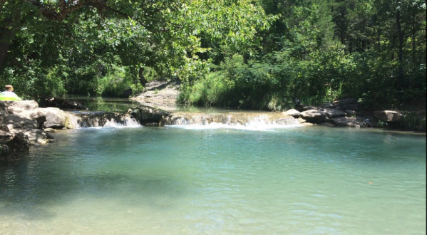 This Hidden Lagoon In Oklahoma Has Some Of The Bluest Water In The State
