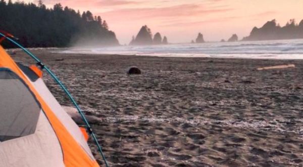 Pitch Your Tent At This Majestic Beach In The Pacific Northwest For An Unforgettable Adventure