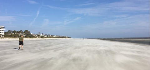 You'll Love This Secluded South Carolina Beach With Miles And Miles Of White Sand