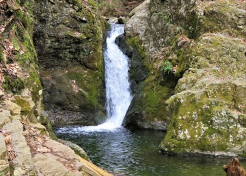 This Waterfall Splash Pool In Connecticut Is A Hidden Gem You'll Want To Find This Summer