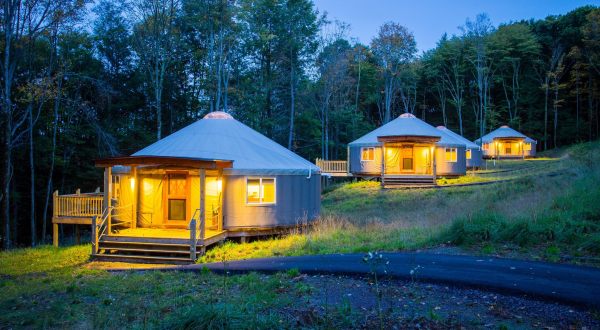 This Maryland Park Has A Yurt Village That’s Absolutely To Die For