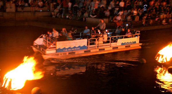 Experience Rhode Island’s WaterFire Like Never Before On This Unique Boat Tour