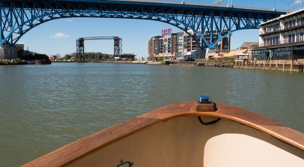 A Ride On Cleveland’s Very Own Water Taxi Will Show You The City Like Never Before