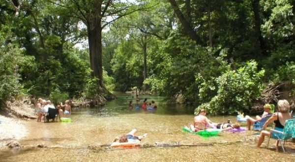 The Little-Known Austin Swimming Hole With The Most Gorgeous, Glimmering Water