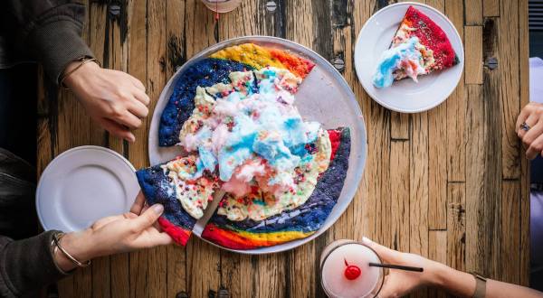 You’ve Never Tried Anything Like This Rainbow Pizza On The East Coast