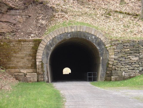 This Amazing Hiking Trail In Pennsylvania Takes You Through An Abandoned Train Tunnel