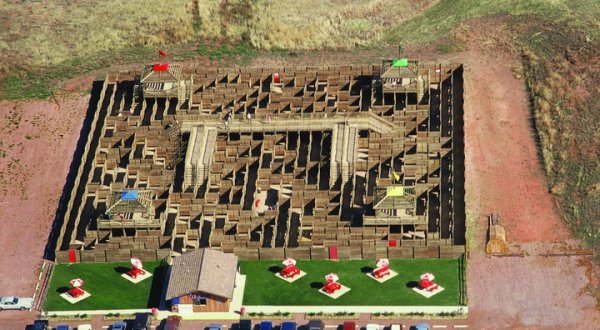 You’ll Want To Get Lost At This Life Sized Maze In South Dakota