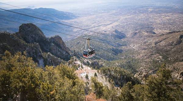 Experience Infinite Views Aboard This Breathtaking Tram In New Mexico