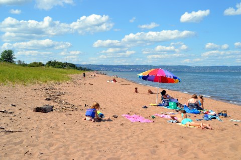 You'll Love This Secluded Wisconsin Beach With Miles And Miles Of White Sand
