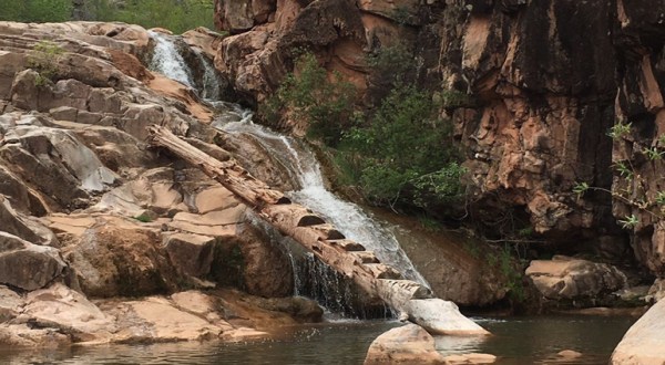 Your Kids Will Love This Easy 1 Mile Waterfall Hike Right Here In Arizona