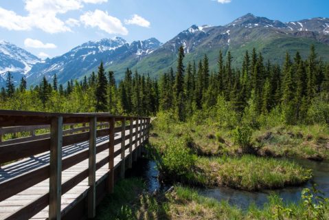 9 Out-of-This World Hikes In Alaska That Lead To Fairytale Foot Bridges