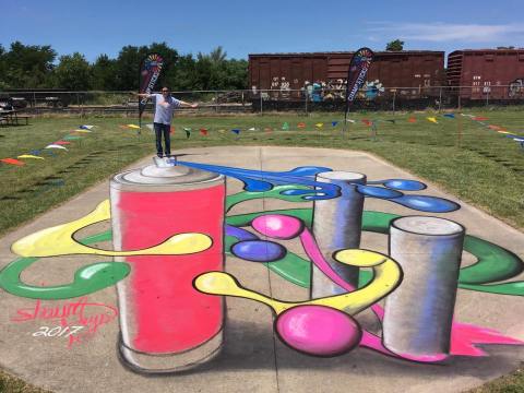 This Whimsical Chalk Art Festival In Illinois Is Unlike Any Other