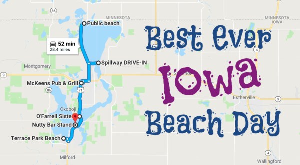 This Road Trip Will Give You The Best Iowa Beach Day You’ve Ever Had