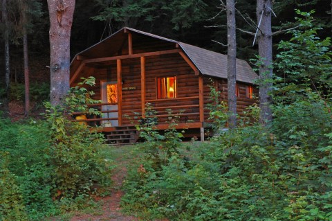 Maine's Rustic Cabin Getaway Is Perfect For A Weekend Full Of Adventure