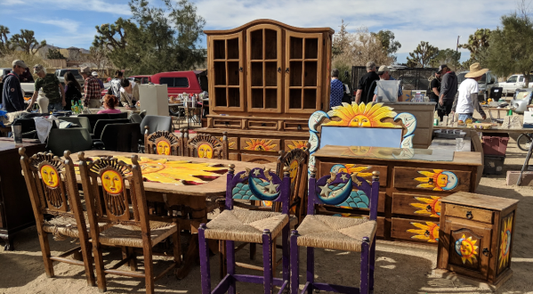 The Unique Outdoor Swap Meet In Southern California That Is Filled With The Zaniest Treasures
