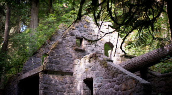 This Hike Leads You To The Creepiest Stone Ruins In Oregon