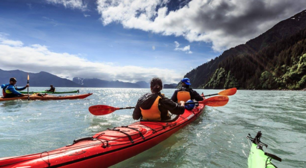 Take A Kayak To This Beautiful Cove For An Unforgettable Alaskan Adventure