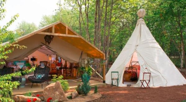You’ll Absolutely Love This Ultra Luxe Campsite On The East Coast