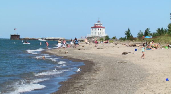 Sink Your Toes In The Sand At The Longest Beach In Ohio