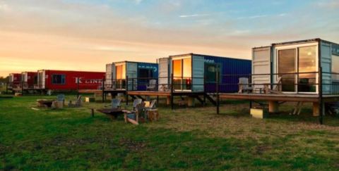 There's A Shipping Container Hotel Hiding In The U.S. And It's So Unexpectedly Charming