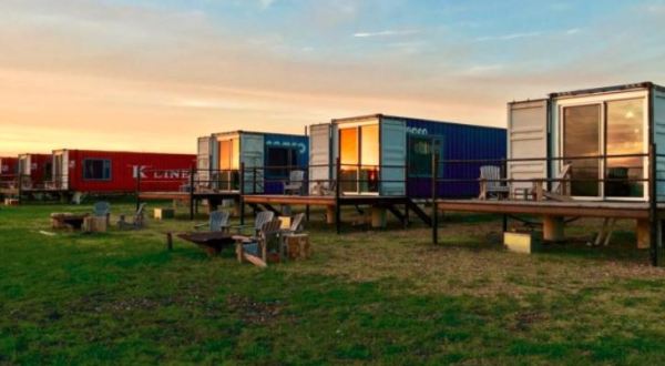 There’s A Shipping Container Hotel Hiding In The U.S. And It’s So Unexpectedly Charming