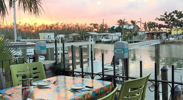 This Unlikely Oceanside Restaurant Has Some Of The Best Views In Florida