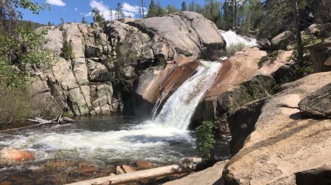 You'll Love This Wyoming Day Trip That Starts With A Waterfall Waterslide And Ends With Mouthwatering BBQ