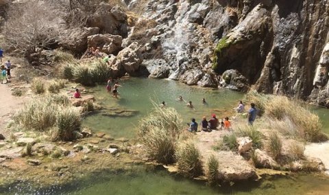 You’ll Want To Spend All Day At This Waterfall-Fed Pool In New Mexico