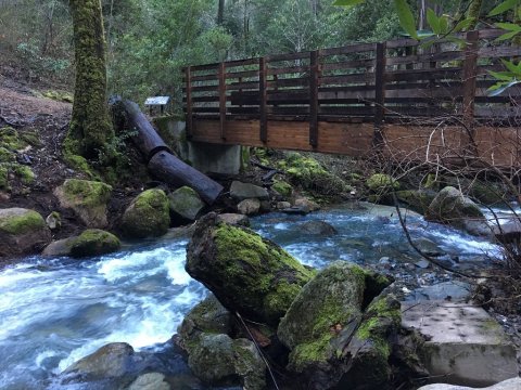 The Magnificent Bridge Trail In Northern California That Will Lead You To A Hidden Waterfall