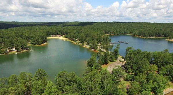 You’ll Find One Of America’s Largest Campgrounds At This Alabama State Park