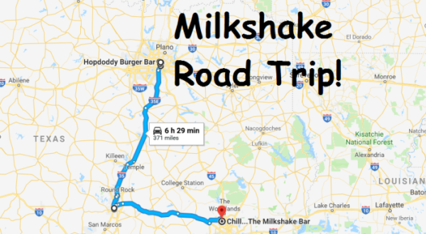 Follow This Texas Milkshake Trail For The Ultimate Summer Day Trip